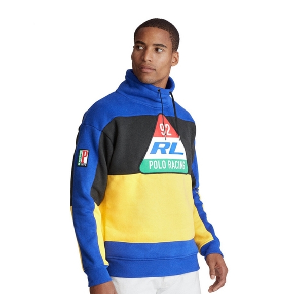 Polo Ralph Lauren Racing Fleece Pullover - Picture 4 of 7